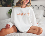 Whimsical Love Embroidered Sweatshirt