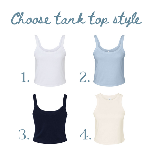 Design Your Own Embroidered Tank Top