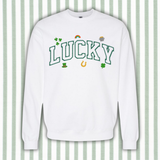 LUCKY Embroidered Sweatshirt