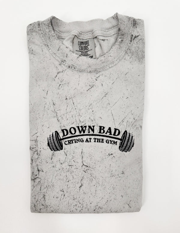 Down Bad Crying at the Gym Tee