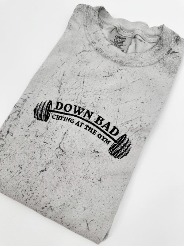 Down Bad Crying at the Gym Tee