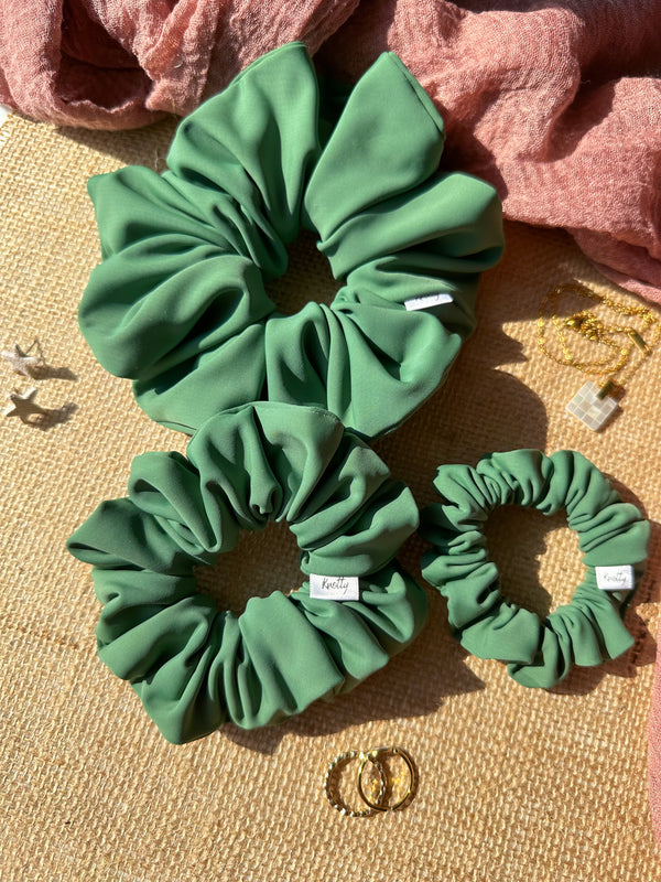 Olive Activewear Scrunchies
