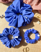 Royal Blue Activewear Scrunchies