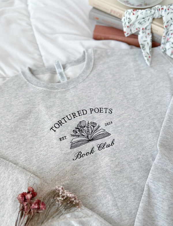 Embroidered Tortured Poets Book Club