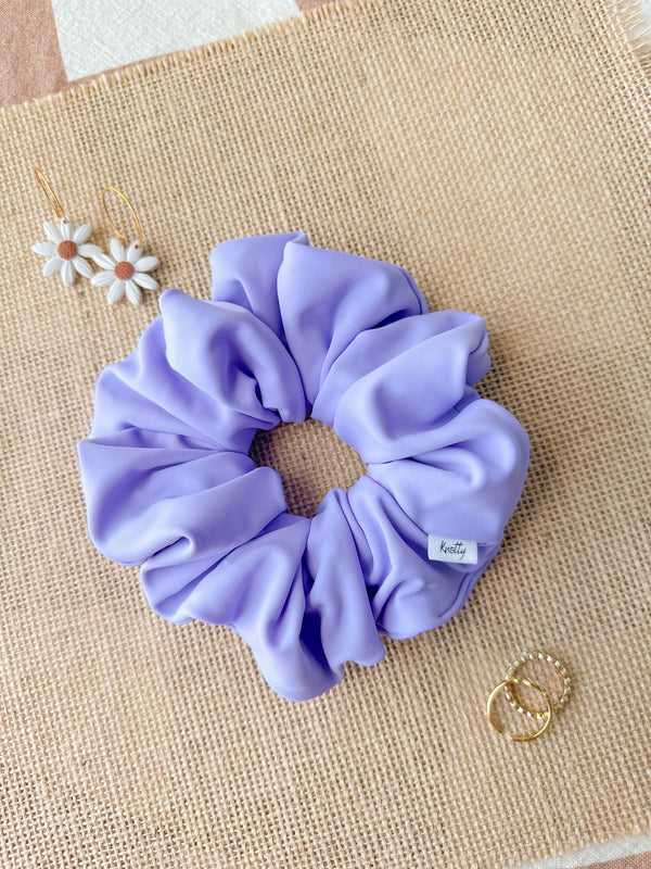 Lilac Activewear Scrunchies