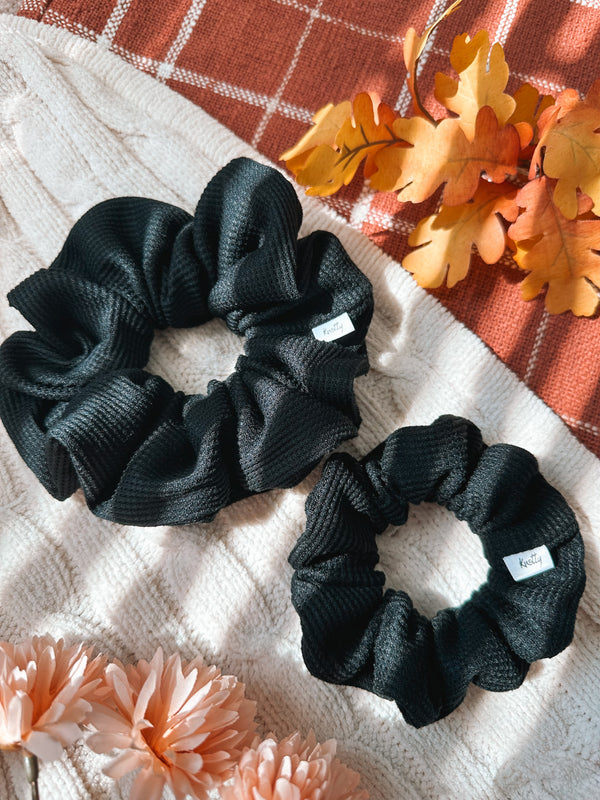 Thermal Knit Scrunchies