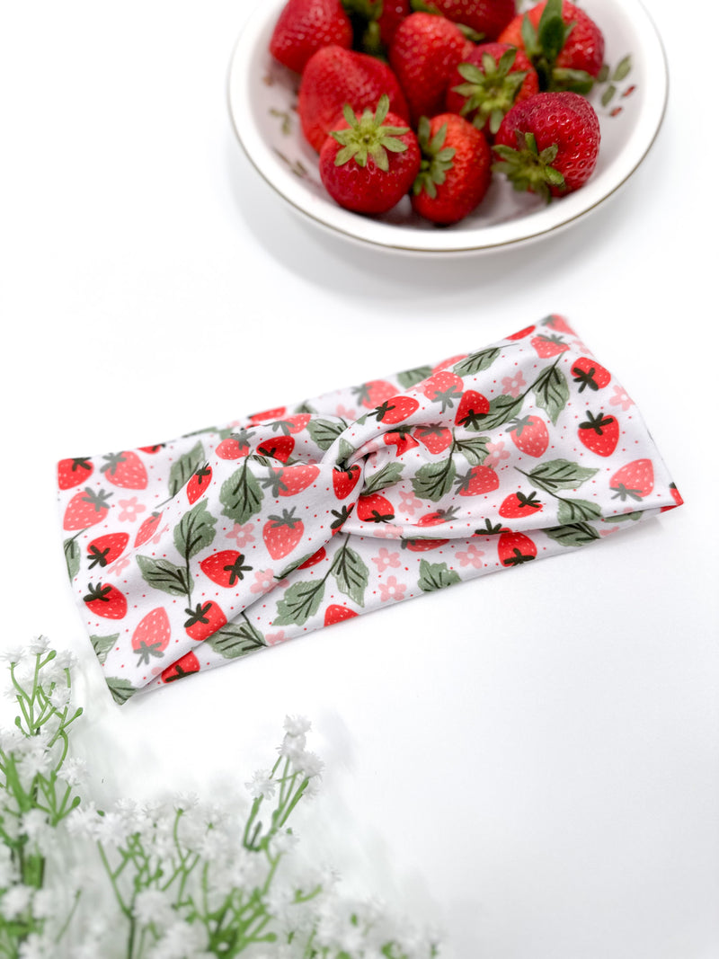 Strawberry Daisy Headband