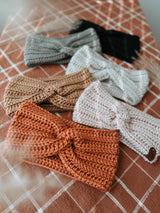 Chunky Knit Crochet Earmuffs