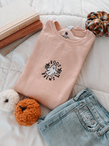 Boos and Brews Embroidered Sweatshirt