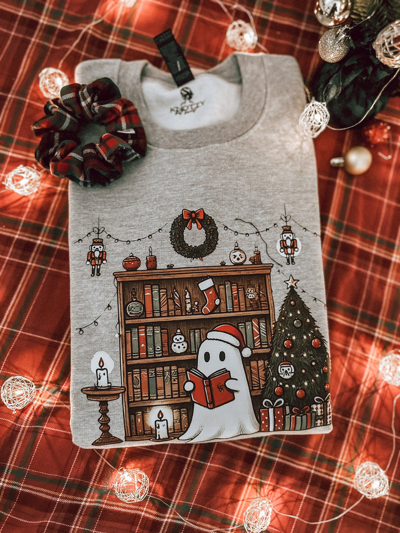 Bookish Holiday Ghostie