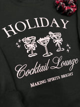 Holiday Cocktail Lounge Sweatshirt