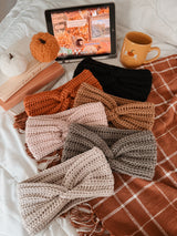 Chunky Knit Crochet Earmuffs