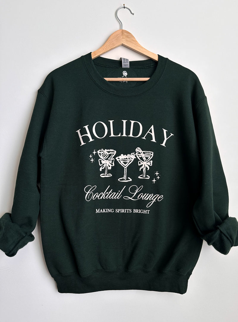 Holiday Cocktail Lounge Sweatshirt