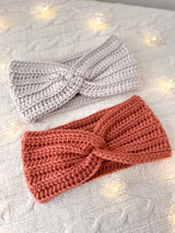 Chunky Knit Crochet Earmuffs