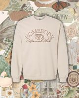 Homebody Antisocial Club Embroidered Sweatshirt