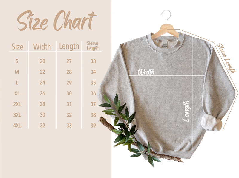 Embroidered Plants Sweatshirt