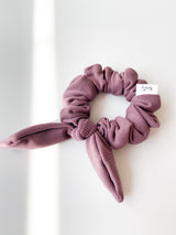 Mauve Purple Knotty Scrunchie